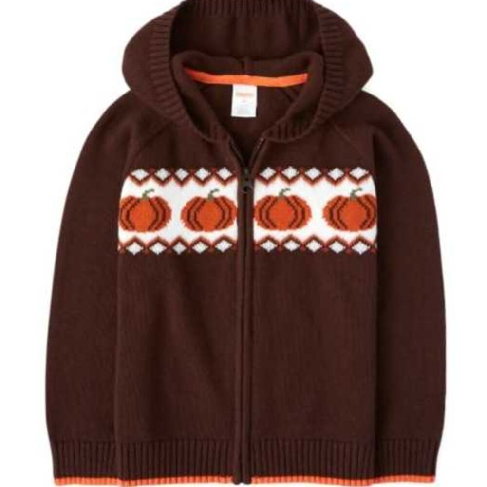 NWT Gymboree Hooded Zip Up Cardigan Sweater Multi Sizes